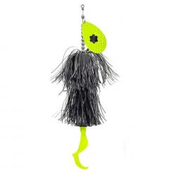 Cuiller Tournante Savage Gear Single Blades SB 86g 86g Black Chartreuse