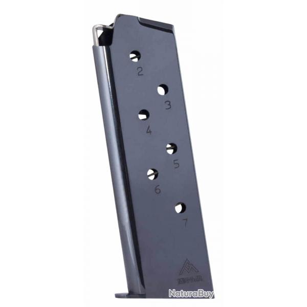 Chargeur Colt 45 1911 MecGar 7 coups noir