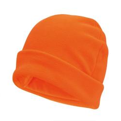 Soldes ! Bonnet polaire orange