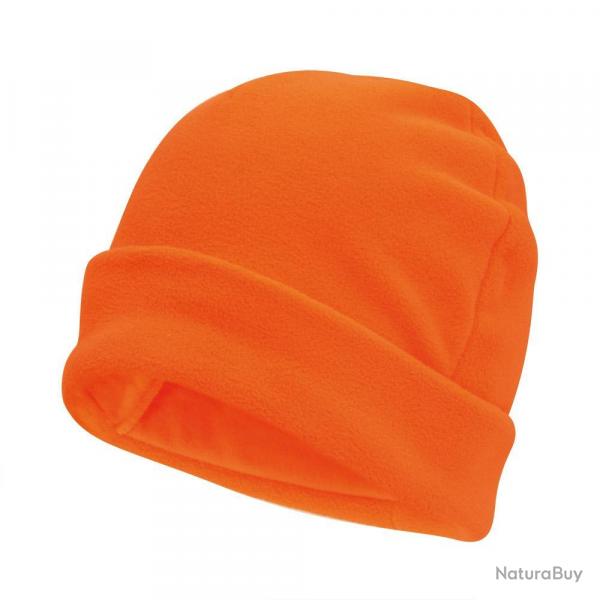Soldes ! Bonnet polaire orange