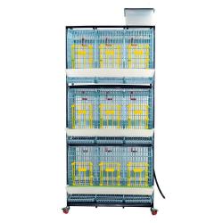 Soldes ! Cage reproducteurs/pondeuses 3 étages
