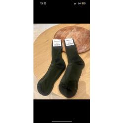 Lot de 2 paires de chaussettes vertes