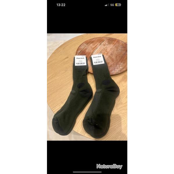 Lot de 2 paires de chaussettes vertes