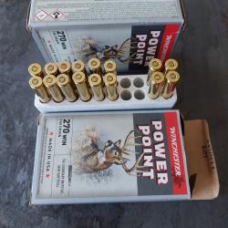 36 Munitions neuves 270 Win Power Point