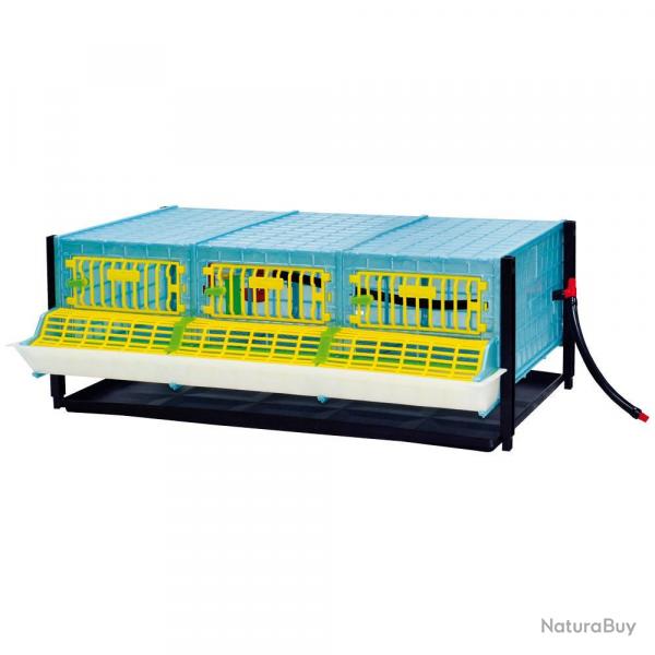 Soldes ! Cage d'engraissement cailles perdrix tage supplmentaire - CIMUKA