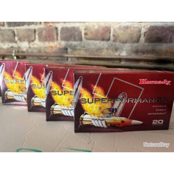 Vends 80 balles Hornady 300 win mag SST Superformance 180 grains