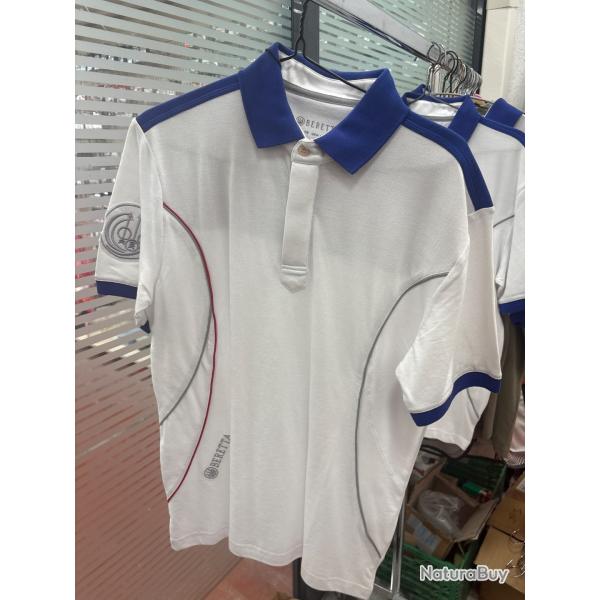 !! NEUF !! POLO BERETTA BLANC TAILLE S