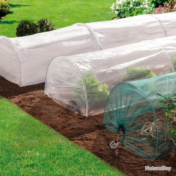 Soldes ! Lot de 3 Serre tunnel de forage accordon 4 m culture toutes saisons