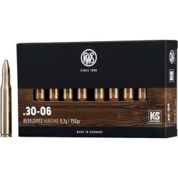 Munitions RWS 30-06 KS 9.7g 150gr x2 boites