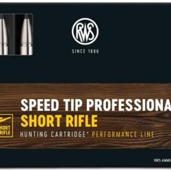 Munitions RWS 30-06 Speed Tip Pro Short Rifle 500mm 10.7g 165gr x2 boites