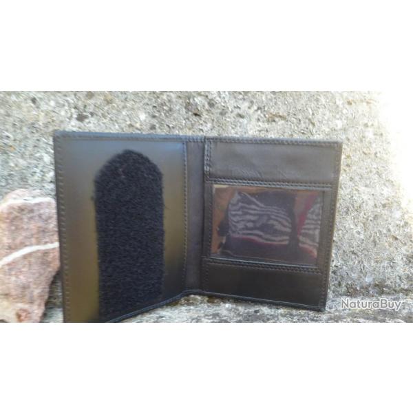 PORTE FEUILLE POLICE GARDE DE CHASSE PECHE  1