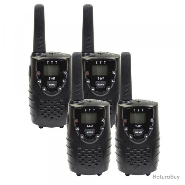 Soldes ! Set de 4 Talkie Walkie