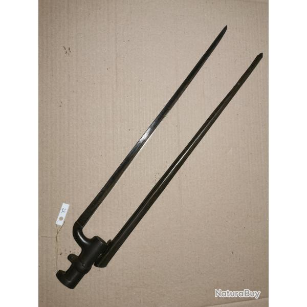 Baonnette Remington de la milice de NEW-YORK