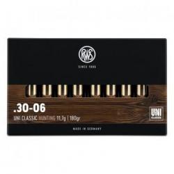 Munitions RWS 30-06 UNI Classic 11.7g 180gr x2 boites