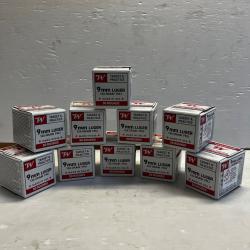 Opé mun ! BALLES WINCHESTER CALIBRE 9x19 FMJ 124GR PAR 500