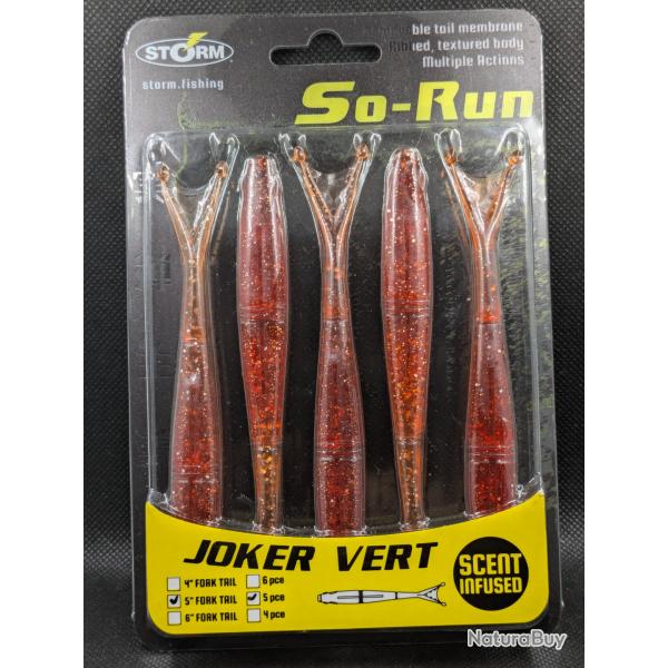 Leurres STORM JOKER VERT / 1 blister ref n2