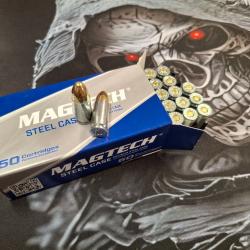 MAGTECH STEEL CASE 9X19 FMJ 124 GRAINS / X 50 /LES MOINS CHER DE NATURABUY (lire l'annonce complète)