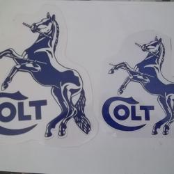 AUTOCOLLANT  COLT x 2