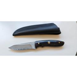 Boker Magnum 02SC018DAM Couteau à lame fixe - lame damassé