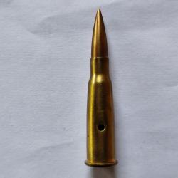 Munition Française neutralisée 8mm Lebel, balle D.