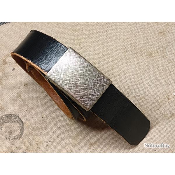 Ceinture de la Bundeswehr cuir taille 100 en parfait tat ( C1 )