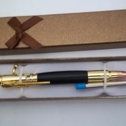 STYLO bois et métal
