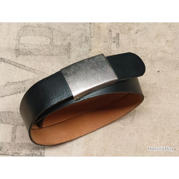 Ceinture de la Bundeswehr cuir taille 100 en parfait tat ( C2 )