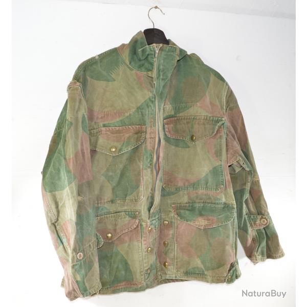 Veste TAP belge anne 50. Parachutiste, commando, belgique AMS 1952 ABBL queue de castor battledress