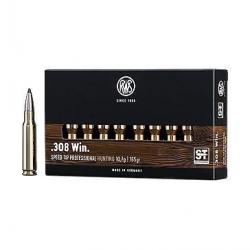 Munitions RWS 308 Win. Speed Tip Pro 10.7g 165gr x2 boites