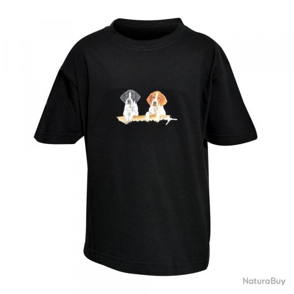 Soldes ! Tee-Shirt Enfant noir Bartavel Setters