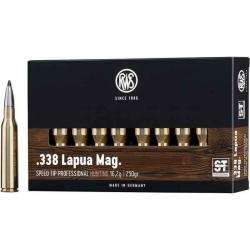 Munitions RWS 338 Lapua Magnum Speed Tip Pro 16.2g 250gr x2 boites