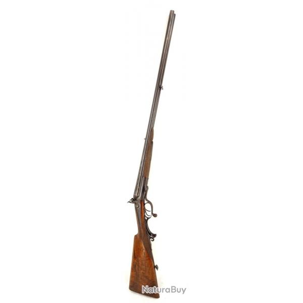 FUSIL MIXTE HEINRICH SCHERPING HANNOVER 1857-1897 CALIBRE 16/65 & 11.55X50R VERS 1880 - ALLEMAGNE XI