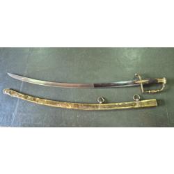 SABRE CONSULAT EMPIRE AVEC SON FOURREAU LAITON 2 ANNEAUX