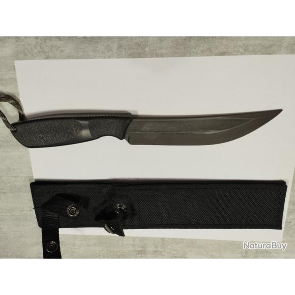 Couteau Ontario Spec Plus Alpha Fixed Blade Knife / trs bon tat