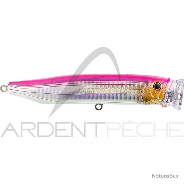 Poisson nageur TACKLE HOUSE Feed popper 100 3 Pink back slit