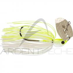 Chatterbait SAKURA Cajun bladed jig 21g JC2 White chart