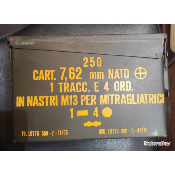 Caisse mtal pour munitions