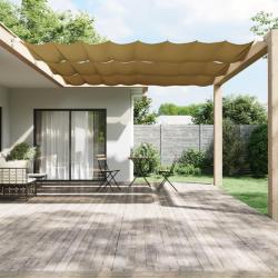 Auvent vertical Beige 180x1200 cm Tissu oxford