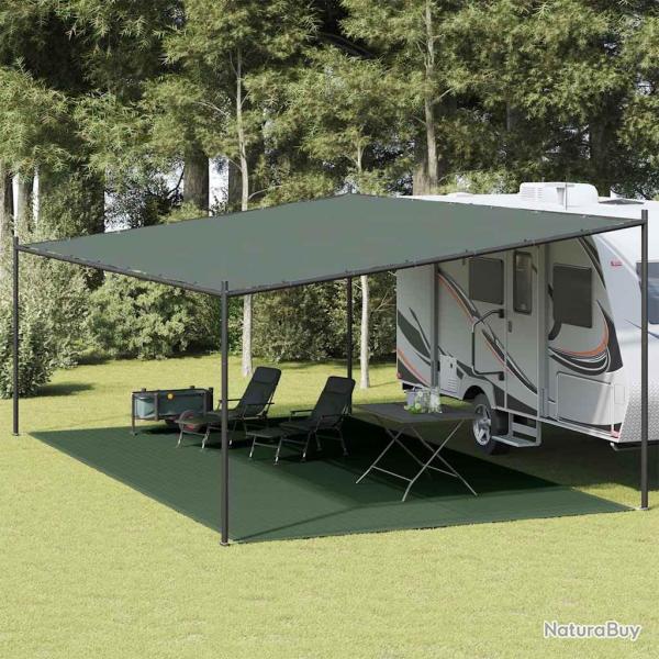 Tapis de tente 400x800 cm Vert fonc PEHD