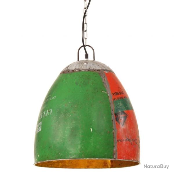 Lampe suspendue industrielle 25 W Multicolore Ronde 42 cm E27