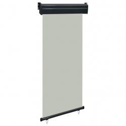 Auvent latéral de balcon 85x250 cm Gris