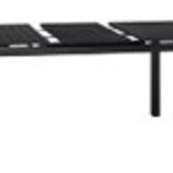 Table de jardin extensible Anthracite (140-210)x90x73 cm Acier