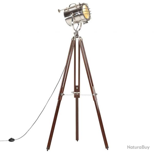 Lampadaire  trpied bois de manguier massif 180 cm