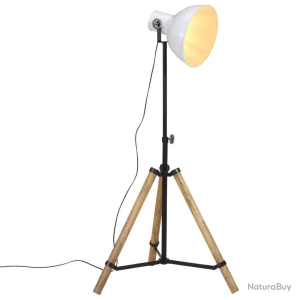 Lampadaire 25 W blanc 75x75x90-150 cm E27
