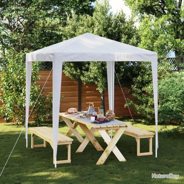 Tente de rception 2x2 m Blanc