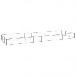 Chenil Argenté 27 m² Acier