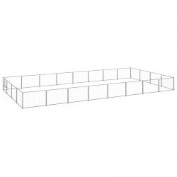 Chenil Argenté 32 m² Acier