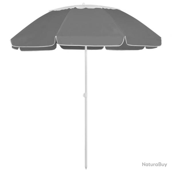 Parasol de plage anthracite 300 cm