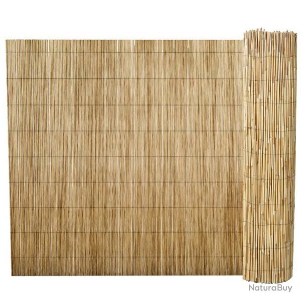 Clture de jardin en roseau 500x100 cm