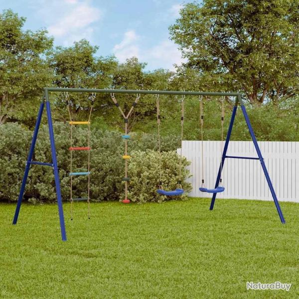 Jeu balanoire extrieur balanoires chelle et corde  disque